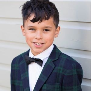 Crew Cuts JCrew Plaid Blazer Wool